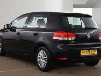 Usado VW Golf VI S 102 HP (75 kW) 2009 Preto Citadino