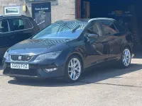 Used Seat Leon FR 150 HP (110 kW) 2015 Black Estate