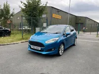 Used Ford Fiesta Titanium 2013 Blue Hatchback