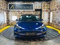 Used Tesla Model 3 Long Range AWD 366 kW (498 HP) 2021 Blue Sedan