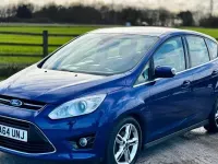 Used Ford C-MAX Titanium X 125 HP (91 kW) 2014 Blue MPV