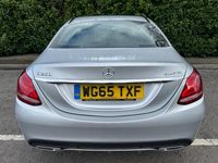 Used Mercedes C250 AMG line 2015 Silver Sedan