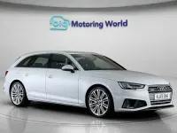 Used Audi A4 S-Line 190 HP (139 kW) 2019 White Estate