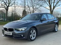 Begagnad BMW 318 Sport Line 2016 Grå Sedan