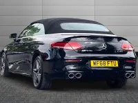 Used Mercedes C43 AMG AMG 390 HP (286 kW) 2018 Obsidian black Cabriolet
