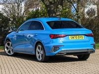 Used Audi A3 S-Line 150 HP (110 kW) 2020 Blue Sedan