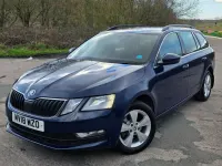 Begagnad Skoda Octavia SE Technology 2018 Blå Kombi