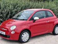 Used Fiat 500 69 HP (50 kW) 2014 Red Hatchback