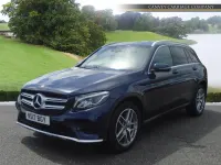 Used Mercedes GLC220 AMG line 2017 Blue SUV