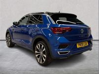 Used VW T-Roc R-line 150 HP (110 kW) 2019 Blue SUV