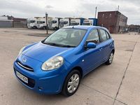 Used Nissan Micra Acenta 2012 Blue Hatchback