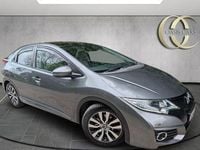 Begagnad Honda Civic SR 120 HK (88 kW) 2016 Silver Halvkombi