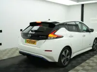 Used Nissan Leaf N-Connecta 110 kW (150 HP) 2019 White Hatchback