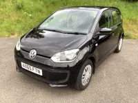 Begagnad VW up! move up! 2016 Svart Halvkombi