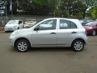 Gebraucht Nissan Micra Visia 80 PS (58 kW) 2011 Silber Kleinwagen