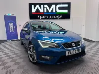 Used Seat Leon FR 2015 Blue Estate