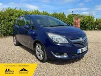 Used Vauxhall Meriva 100 HP (73 kW) 2014 Blue MPV