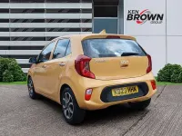 Used Kia Picanto 2023 Yellow Hatchback