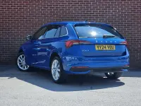 Used Skoda Scala SE L 85 HP (62 kW) 2024 Race blue metallic Hatchback
