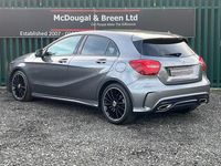 Used Mercedes A200 AMG line 156 HP (114 kW) 2018 Grey Hatchback