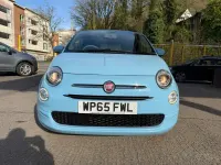 Used Fiat 500 Pop Star 69 HP (50 kW) 2016 Blue Hatchback