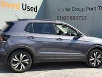 Used VW T-Cross Black Edition 95 HP (69 kW) 2022 Grey SUV