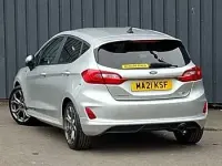 Used Ford Fiesta ST-Line 125 HP (91 kW) 2021 Silver Hatchback