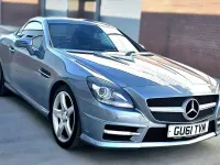 Used Mercedes SLK250 AMG 201 HP (147 kW) 2011 Silver Cabriolet