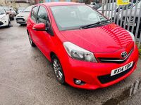 Used Toyota Yaris 2014 Red Hatchback