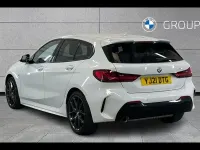 Used BMW 118 M Sport 136 HP (100 kW) 2021 White Hatchback