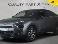 Begagnad Citroën e-C4 Shine 100 kW (136 HK) 2022 Grå Halvkombi