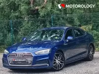 Used Audi A5 Sportback S-Line 190 HP (139 kW) 2017 Blue Hatchback