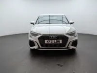 Used Audi A3 S-Line 150 HP (110 kW) 2021 White Sedan