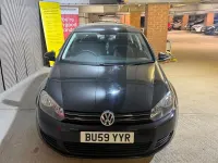 Used VW Golf VI SE 105 HP (77 kW) 2009 Black Hatchback