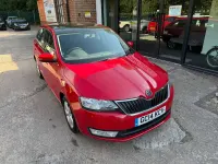Used Skoda Rapid SE 90 HP (66 kW) 2014 Red Hatchback