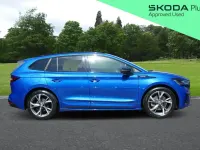 Used Skoda Enyaq iV SportlinePlus 210 kW (286 HP) 2024 Blue SUV