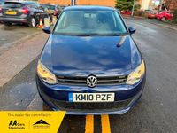 Used VW Polo SE 85 HP (62 kW) 2010 Blue Hatchback