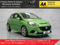 Used Vauxhall Corsa 205 HP (150 kW) 2015 Green Hatchback