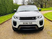 Begagnad Land Rover Range Rover evoque HSE Dynamic 2017 Vit Cab