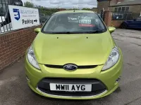 Used Ford Fiesta Zetec 82 HP (60 kW) 2011 Green Hatchback
