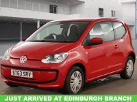 Used VW up! move up! 60 HP (44 kW) 2014 Red Hatchback