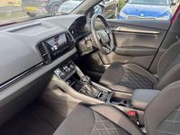 Used Skoda Karoq SportLine 150 HP (110 kW) 2025 Velvet red metallic SUV