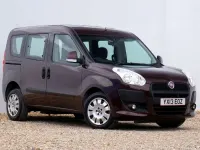 Used Fiat Doblò 95 HP (69 kW) 2013 Red MPV