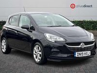 Used Vauxhall Corsa Sport 75 HP (55 kW) 2019 Black Hatchback