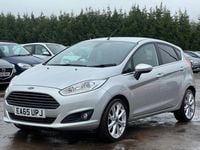 Used Ford Fiesta Titanium 2015 Silver Hatchback