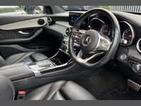 Used Mercedes GLC300e AMG line 254 HP (186 kW) 2021 Black Coupe