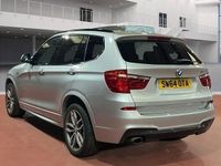 Used BMW X3 M Sport 190 HP (139 kW) 2015 Silver SUV