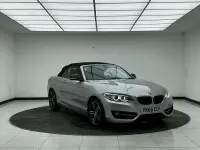 Usado BMW 220 Sport Line 2015 Plateado Descapotable