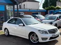 Used Mercedes C220 Sport Edition 170 HP (125 kW) 2014 White Sedan