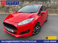 Used Ford Fiesta ST-Line 95 HP (69 kW) 2017 Red Hatchback